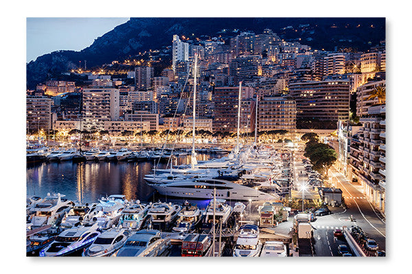 Monaco Yachts 24x36 Wall Art Frame And Fabric Panel