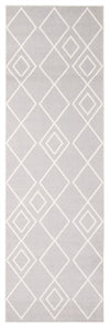 Kenza Grey Machine Washable Area Rug - 2'6