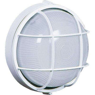 Marine 1-Light White Outdoor Wall Light IV 