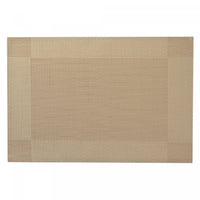 Vinyl Placemat Classic Natural - Set of 12