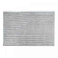 Vinyl Placemat Remi Silver - Set of 12