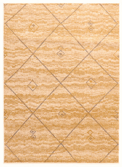 Grande Ivory/Gold 6'7" X 9'6" Area Rug