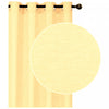 Jacquard Blackout Panel Linea Ivory 84\" Drapes and Blinds