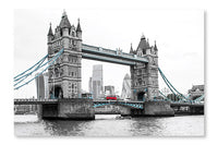 London Tower Bridge 24x36 Wall Art Frame And Fabric Panel