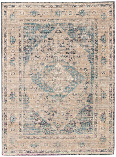 Bolivar Bijar Grey Area Rug - 5'3" x 7'6"