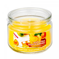 3 Oz Scented Glass Jar with Lid Zesty Citrus - Set of 2 Candle