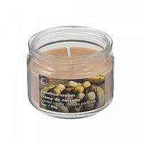 3 Oz Scented Glass Jar with Lid Hazelnut Cream - Set of 4 Candle