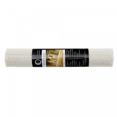 Anti Slip Pvc Mat White 12" x 60" - Set of 6 Kitchen Storage|Tapis antidérapant blanc de 12 po x 60 po en PVC - ensemble de 6 articles pour le rangement dans la cuisine