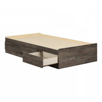 Hazen Mates Twin Bed - Fall Oak