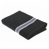 Deluxe Bath Towel 27 x 50 Black - Set of 2 Towels