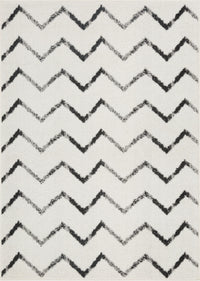 Lav Chevron Grey 3x5 Area Rug