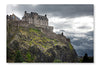 Edinburgh Castle, Scotland 24x36 Wall Art Frame And Fabric Panel