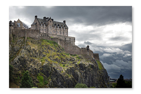 Edinburgh Castle, Scotland 24x36 Wall Art Frame And Fabric Panel