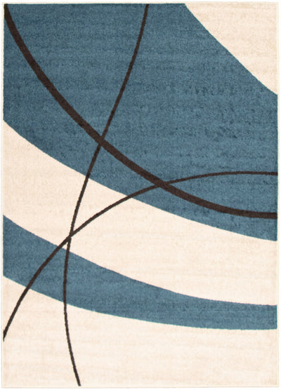 Carson Blue Area Rug - 7'10" x 10'2"