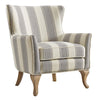 Arizona Accent Chair - Grey Stripe