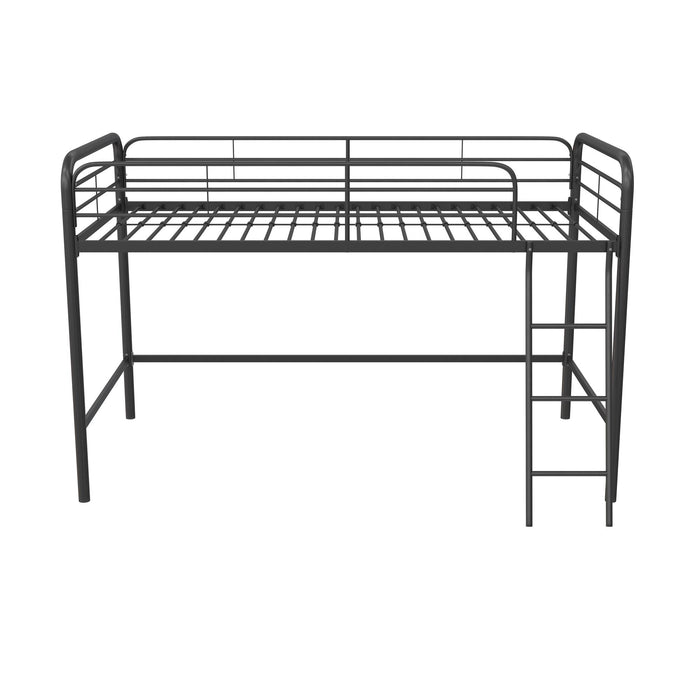 Atwater Living Cora Junior Metal Loft Bed - Black