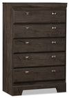 Yorkdale Bedroom Chest of Drawers, 5-Drawer, 31.1