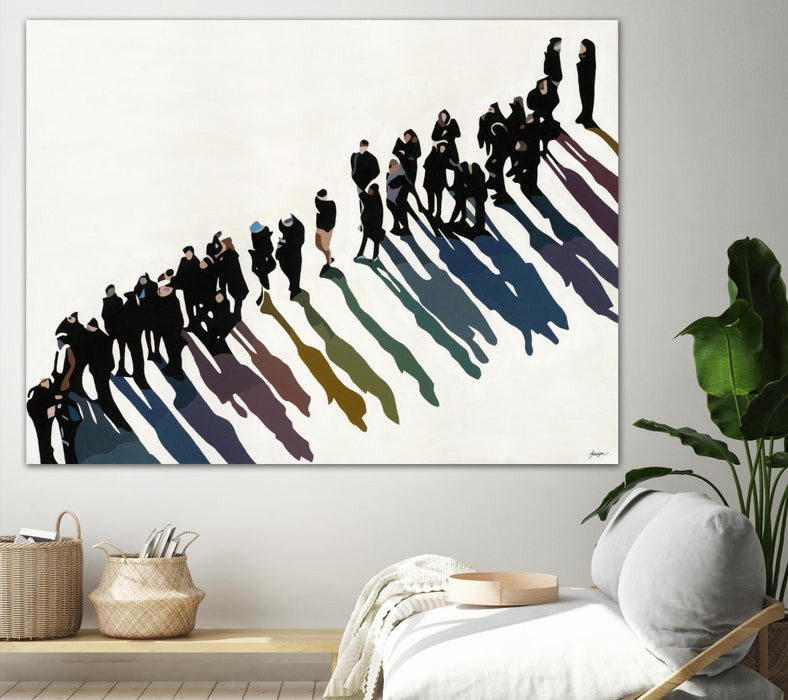 \"Life In Prism\" Giant Art 72x54 Wall Art