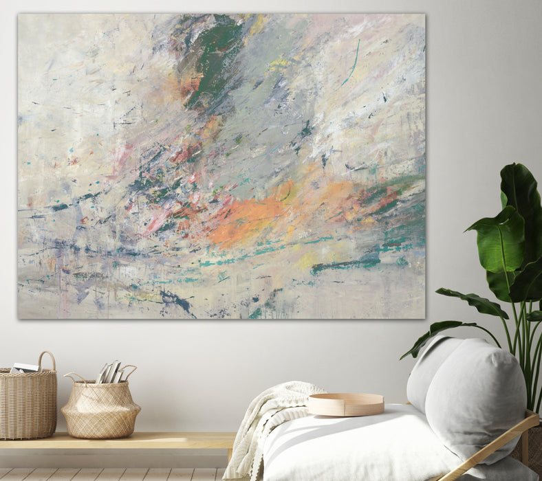 \"A Fabulous Finish Iv\" Giant Art 72x54 Wall Art