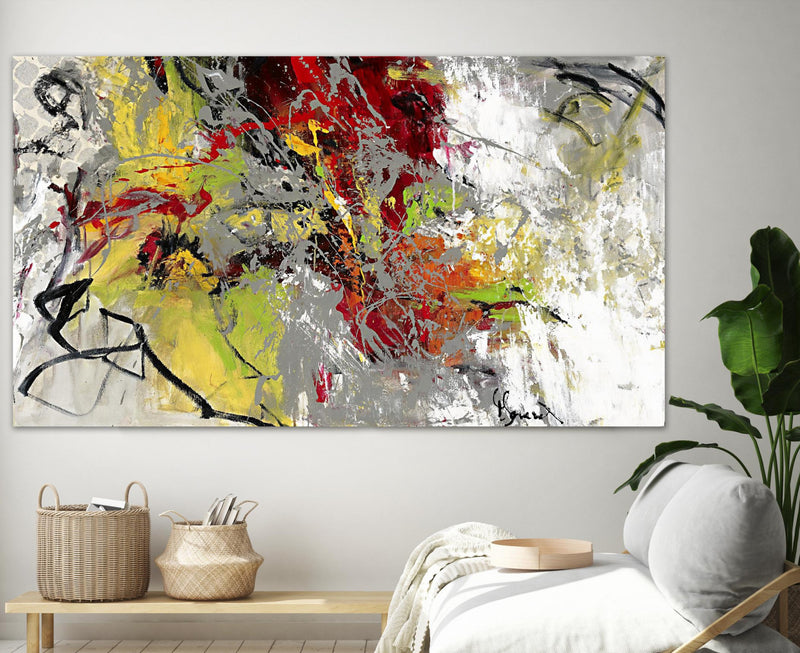 \"Peace On Earth\" Giant Art 84x48 Wall Art