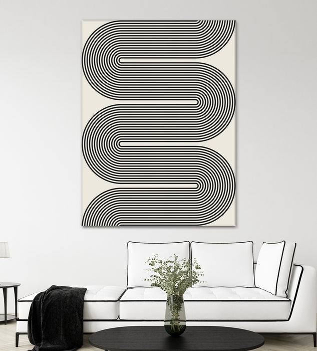 \"Simplicity Xvi\" Giant Art 72x54 Wall Art