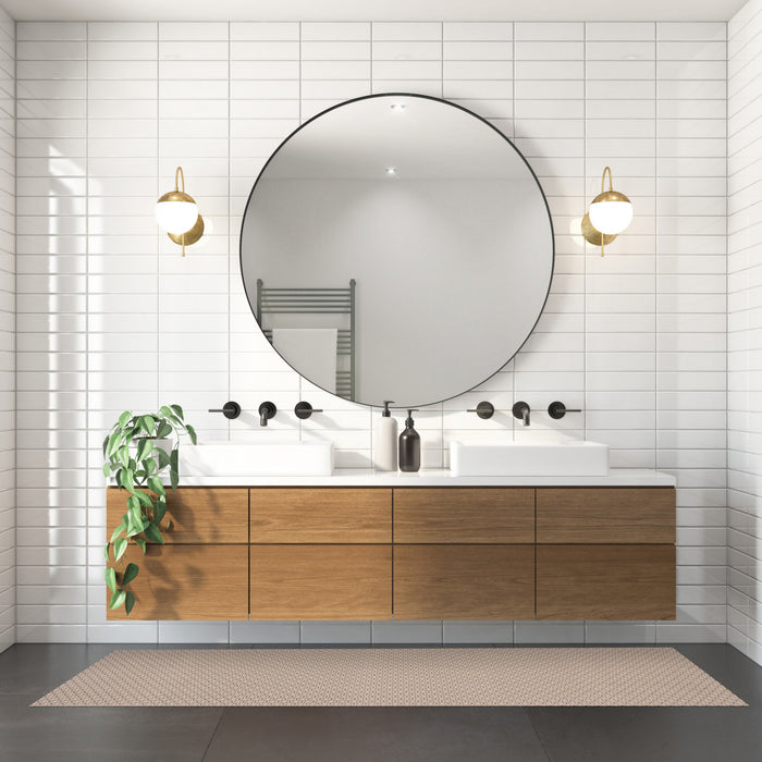 Bellezza Taupe Area Rug - 2'2\" x 14'0\"