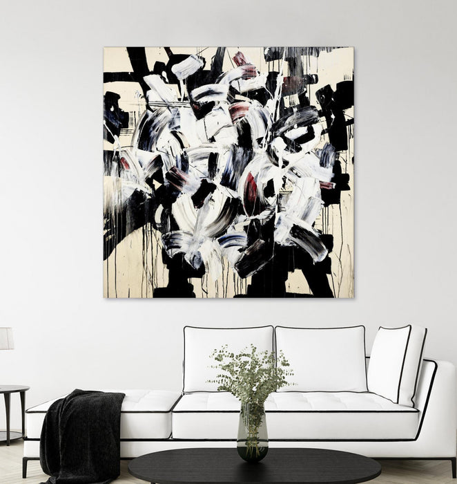 \"Racing Thoughts\" Giant Art 72x72 Wall Art