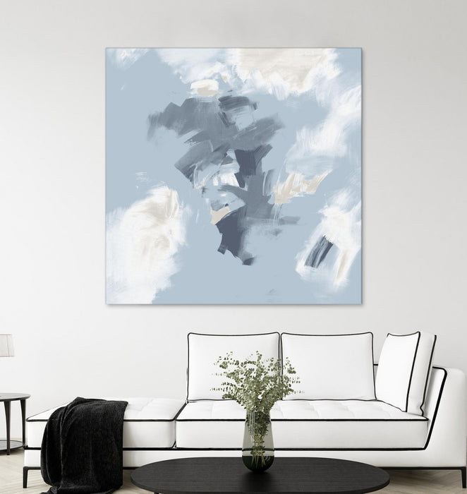 \"Peaches And Cream Ii\" Giant Art 54x54 Wall Art