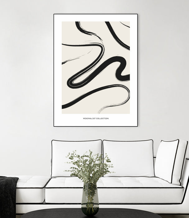 \"Free\" Canvas Framed Black 30x40 Wall Art