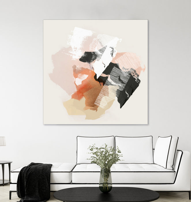\"New Dawn I\" Giant Art 54x54 Wall Art