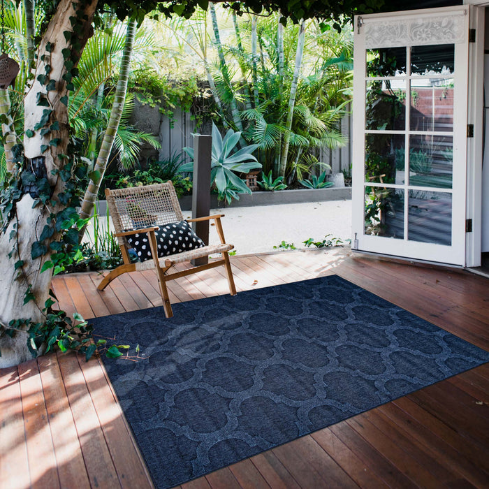 Sophie Navy Area Rug - 3'11\" x 5'7\"
