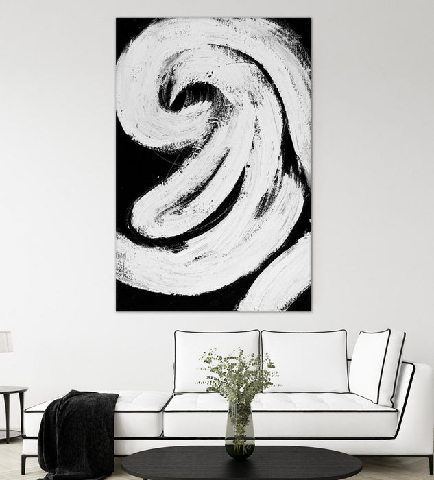 \"Loosely Intertwined Ii\" Giant Art 72x48 Wall Art