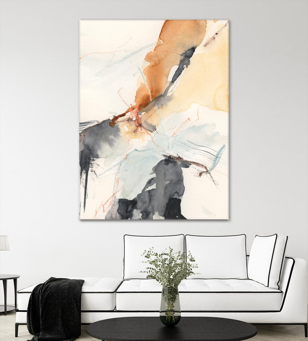 \"Efflux Ii\" Giant Art 72x54 Wall Art