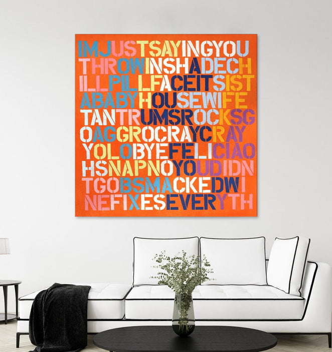 \"Cray Cray\" Giant Art 72x72 Wall Art
