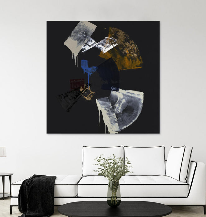 \"Luxurious Candor\" Giant Art 72x72 Wall Art