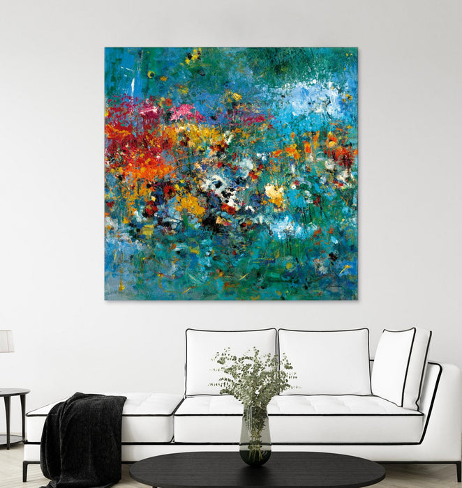 \"Carpe Diem 1\" Giant Art 72x72 Wall Art