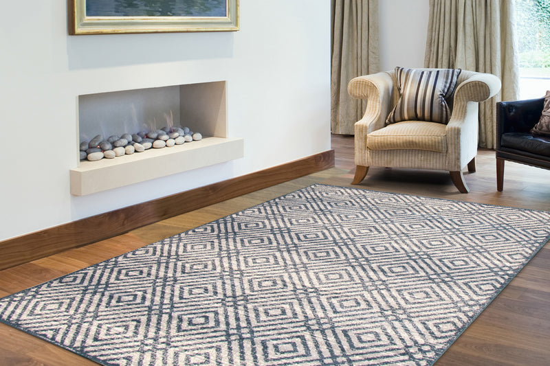 Electra Prol-Silver Area Rug - 7'10\" x 10'2\"
