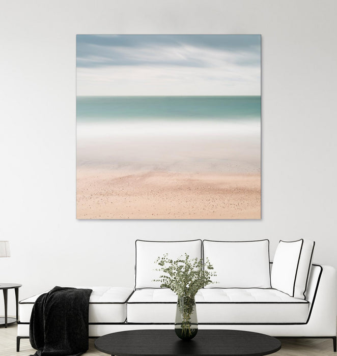 \"Beach, Sea, Sky\" Giant Art 54x54 Wall Art