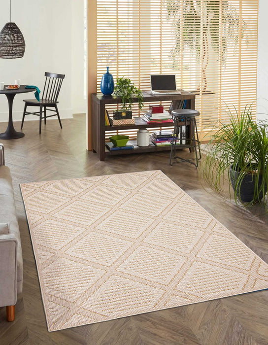 Xantha Taupe Area Rug - 4'0\" x 6'0\"