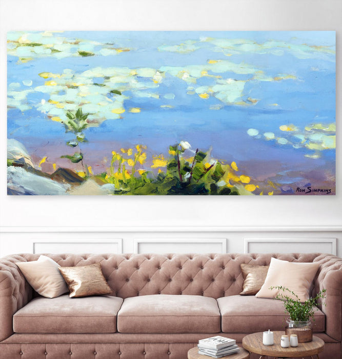 \"Little Lily Sunday\" Giant Art 72x36 Wall Art