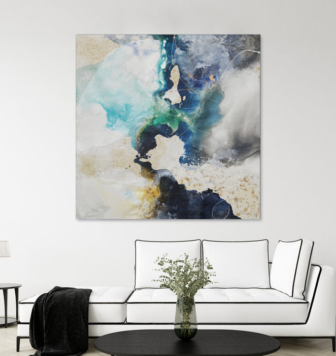 \"Kinky Flow\" Giant Art 54x54 Wall Art