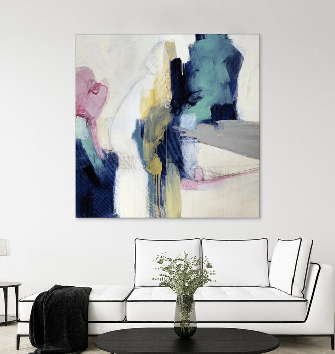 \"Acrobatic Swimmer\" Giant Art 72x72 Wall Art