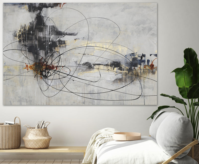 \"Mess With The Mind I\" Giant Art 72x48 Wall Art