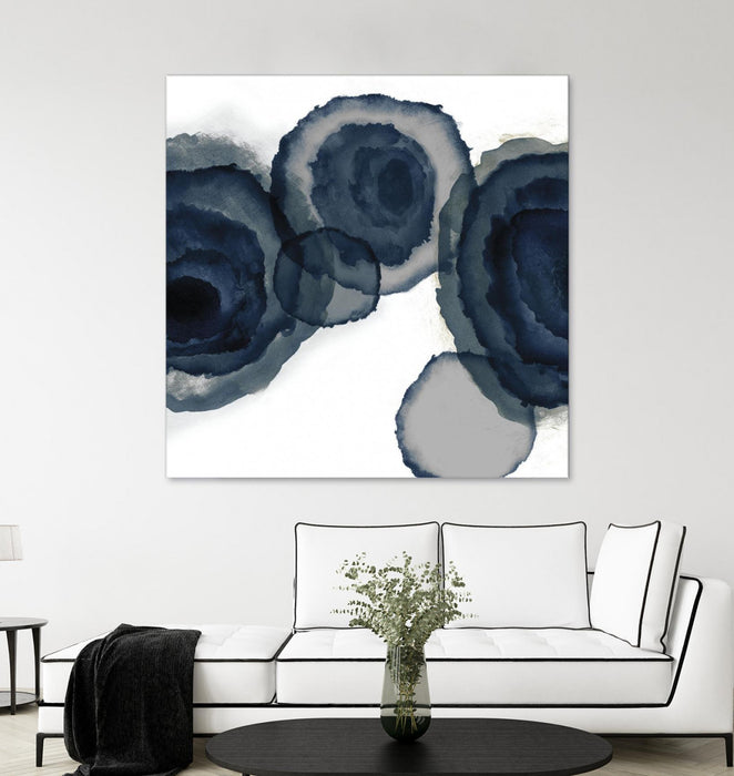 \"Blotted Ink Ii\" Giant Art 54x54 Wall Art