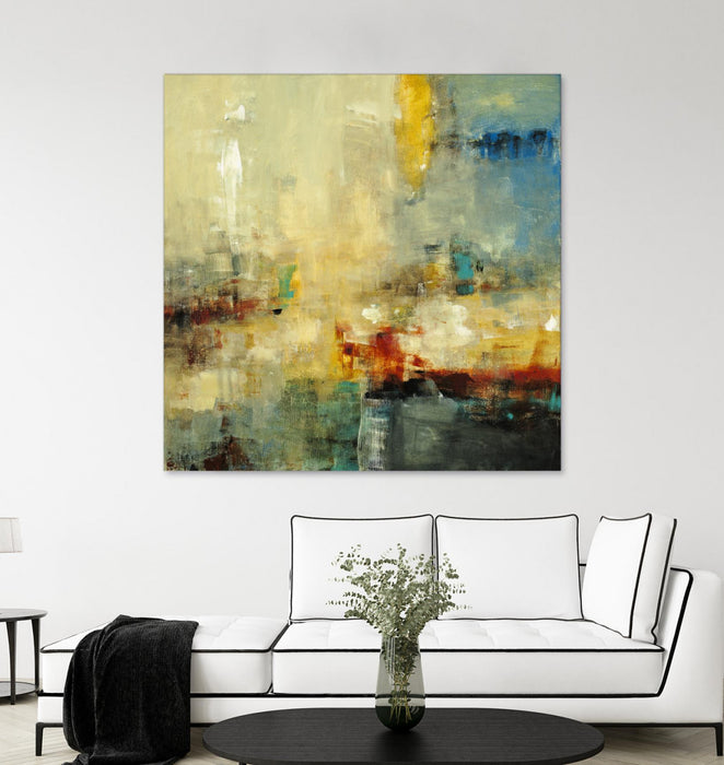 \"Look Before You Leap\" Giant Art 54x54 Wall Art