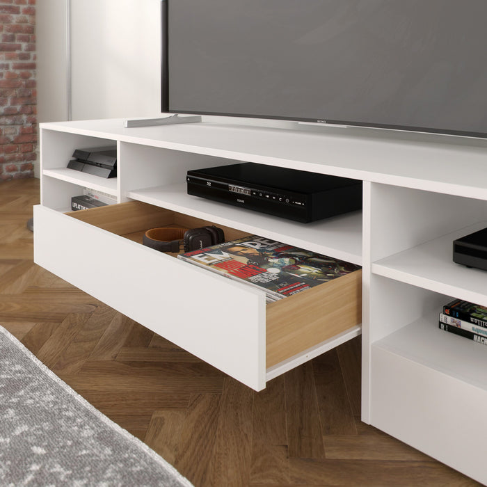 Nordika Rustik 72\" TV Stand - White