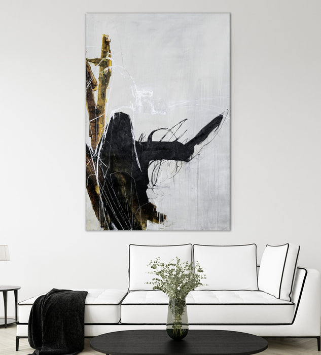 \"Lever Down\" Giant Art 72x48 Wall Art