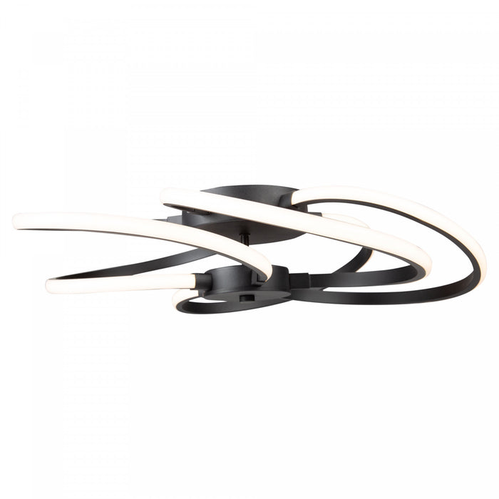 Equinox 30 W LED Black Flush Mount