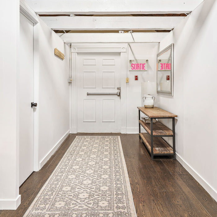Elita Ivory Area Rug - 2'7\" x 8'0\"