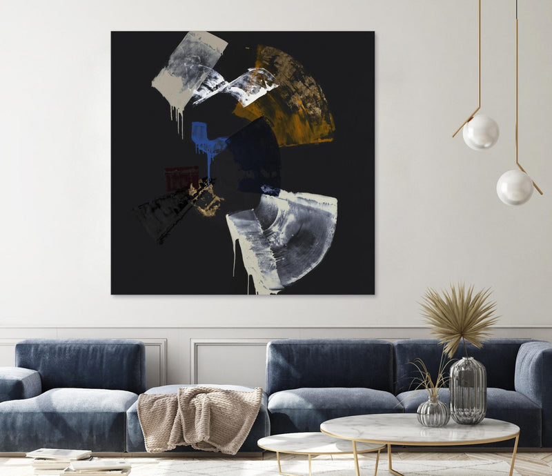 \"Luxurious Candor\" Giant Art 72x72 Wall Art